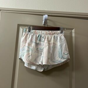 Old Navy Colorful Marble Print Athletic Shorts